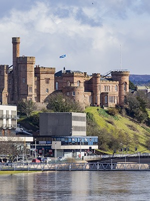 inverness cityscape